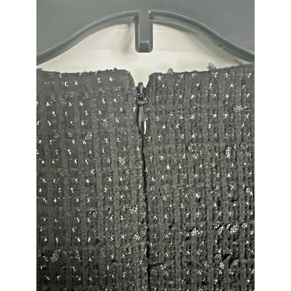 Anne Klein Women's Sleeveless Boucle Sheath Dress Formal Chic Causal Black 8 - Picture 11 of 12